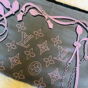 💝Auth Louis Vuitton Monogram Scarf 💝